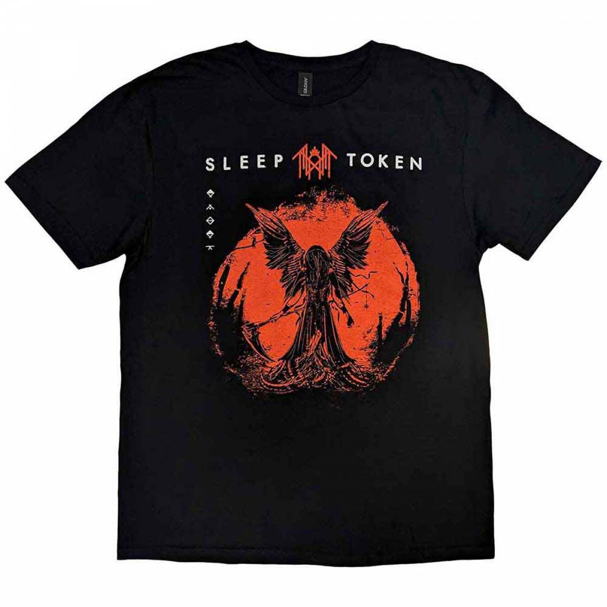 【予約商品】SLEEP TOKEN バンドTシャツ ユニセックス: Take Me Back To Eden (Black) - BLACK