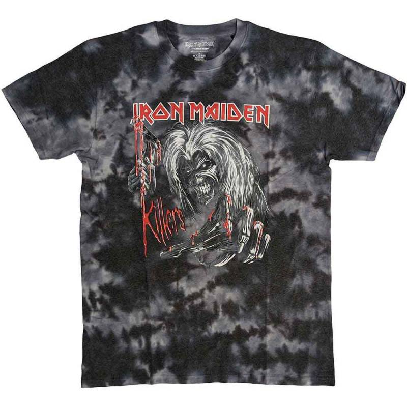 【予約商品】IRON MAIDEN バンドTシャツ ユニセックス: Ed Kills Again (Black)