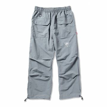 【予約商品】PUNK DRUNKERS (パンクドランカーズ) テックナイロンパンツ / 下 - GRAY