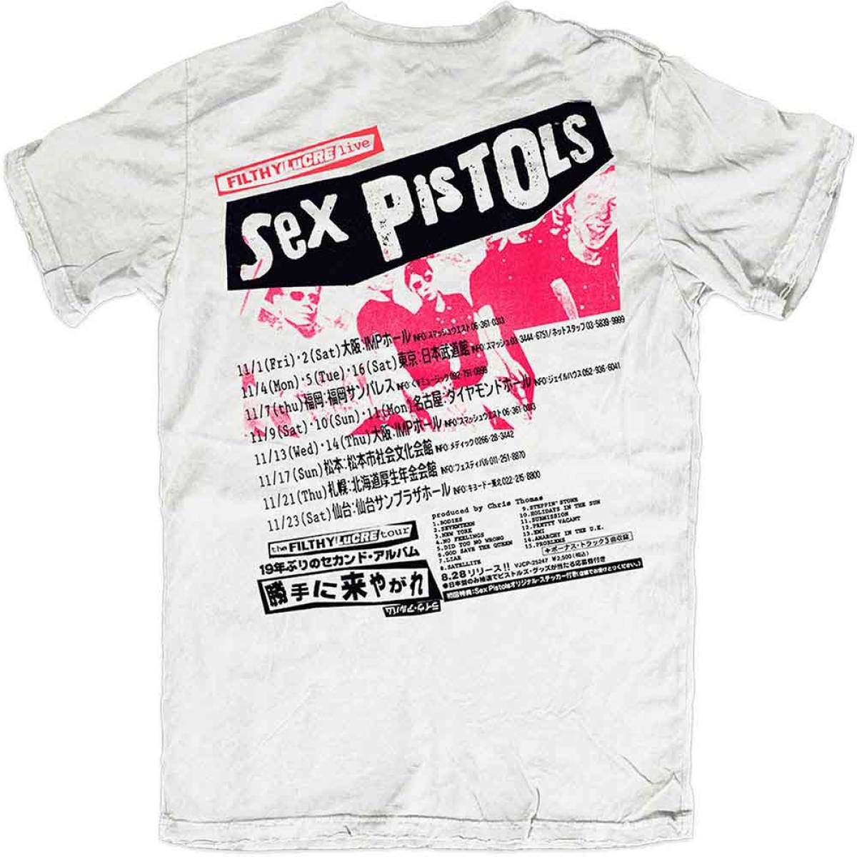 予約商品】THE SEX PISTOLS バンドTシャツ ユニセックス: Filthy 予約商品】THE SEX PISTOLS バンドTシャツ ユニセックス: Filthy