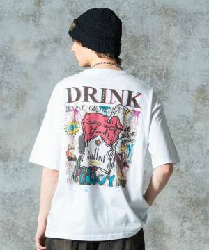 【予約商品】glamb(グラム)GB0325/CS12 : Good Luck T-shirt III / グッドラックＴシャツIII - White