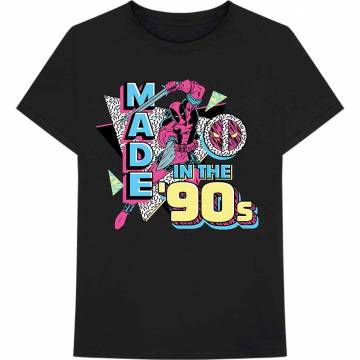 【予約商品】Marvel Comics ユニセックスTシャツ: Deadpool Made In The 90s