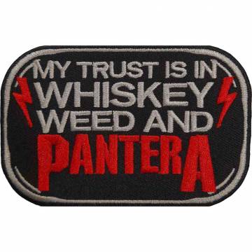 【予約商品】PANTERA Standard Woven Patch: Whiskey