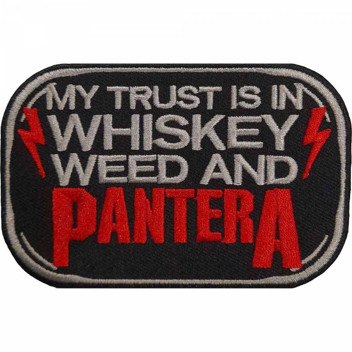 【予約商品】PANTERA Standard Woven Patch: Whiskey