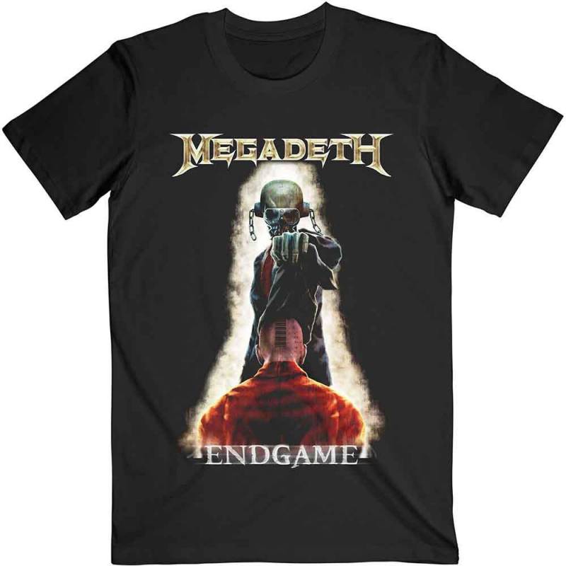 【予約商品】MEGADETH バンドTシャツ ユニセックス: Vic Removing Hood (Black)
