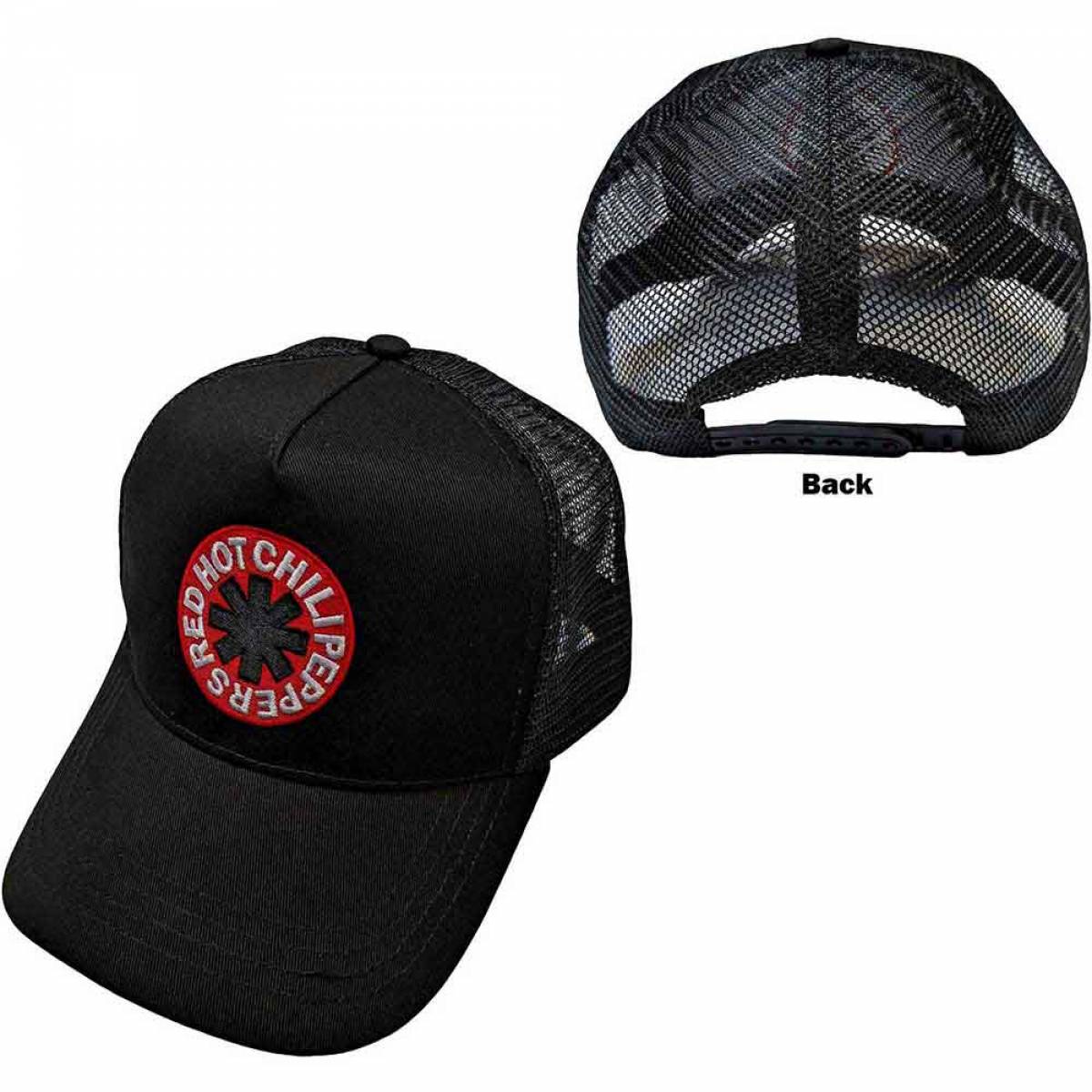 【予約商品】RED HOT CHILI PEPPERS Unisex Mesh Back Cap: Inverse Asterisk (Black) - BLACK