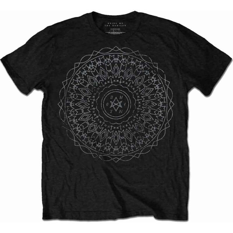 【予約商品】BRING ME THE HORIZON バンドTシャツ ユニセックス: Kaleidoscope (Black)