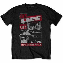 【予約商品】GUNS N' ROSES バンドTシャツ ユニセックス: Move to the City (Black)