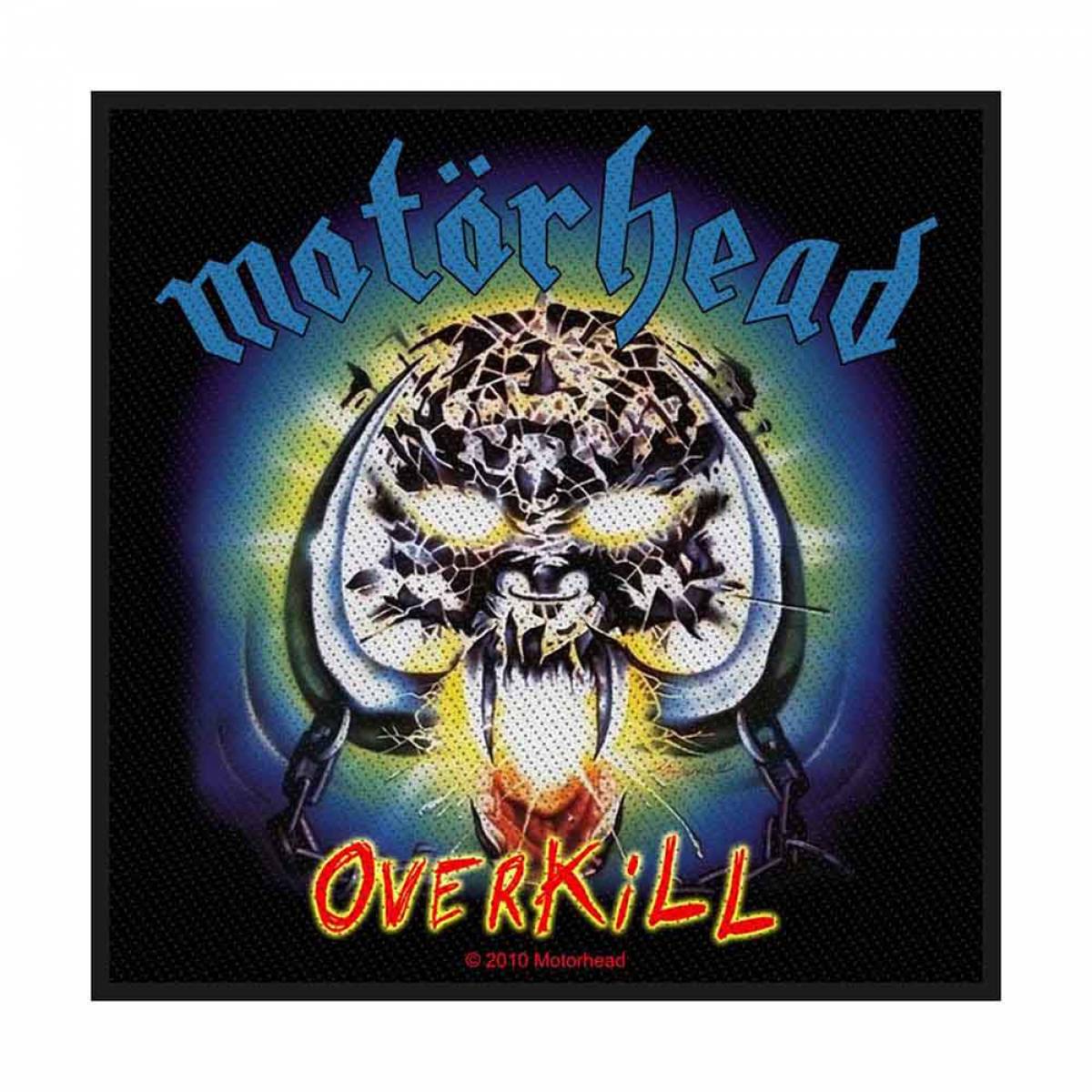 【予約商品】MOTORHEAD Woven Patch: Overkill (Standard)