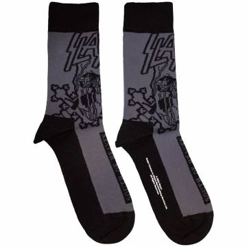 【予約商品】SLAYER Unisex Ankle Socks: South Of Heaven Mono (UK Size 7 - 11)