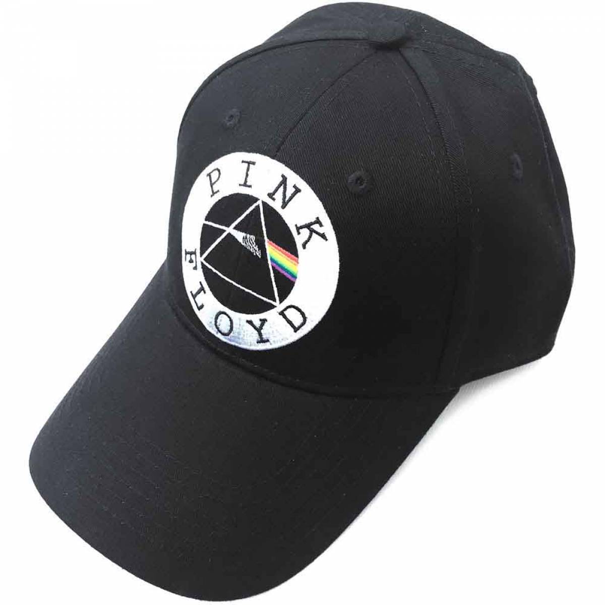 【予約商品】PINK FLOYD Unisex Baseball Cap: Circle Logo (Black) - BLACK