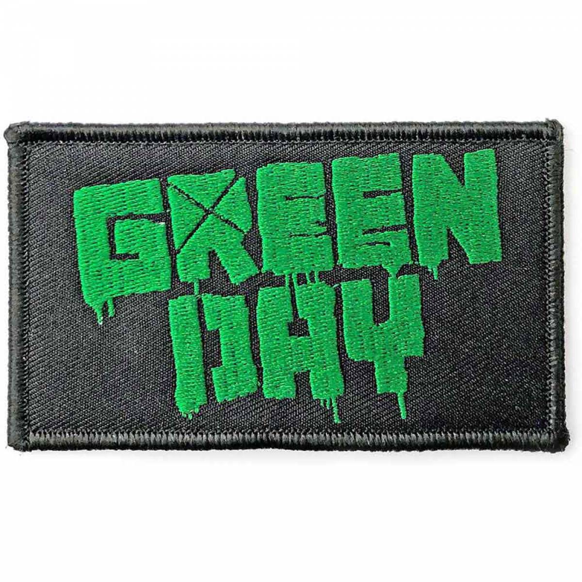 【予約商品】GREEN DAY Woven Patch: Logo (Standard)
