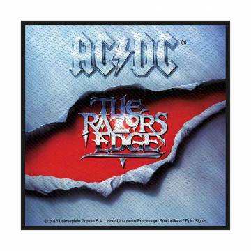 【予約商品】AC/DC Woven Patch: The Razors Edge (Standard)