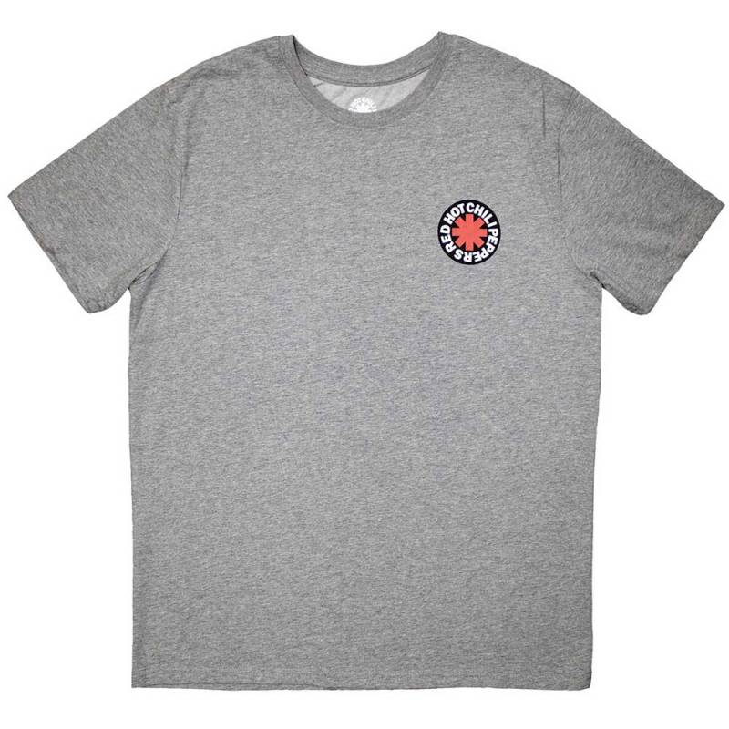【予約商品】RED HOT CHILI PEPPERS バンドTシャツ ユニセックス: Mini Classic Asterisk (Grey)