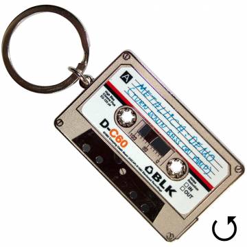 【予約商品】METALLICA Keychain: No Life 'Til Leather (Double Sided)