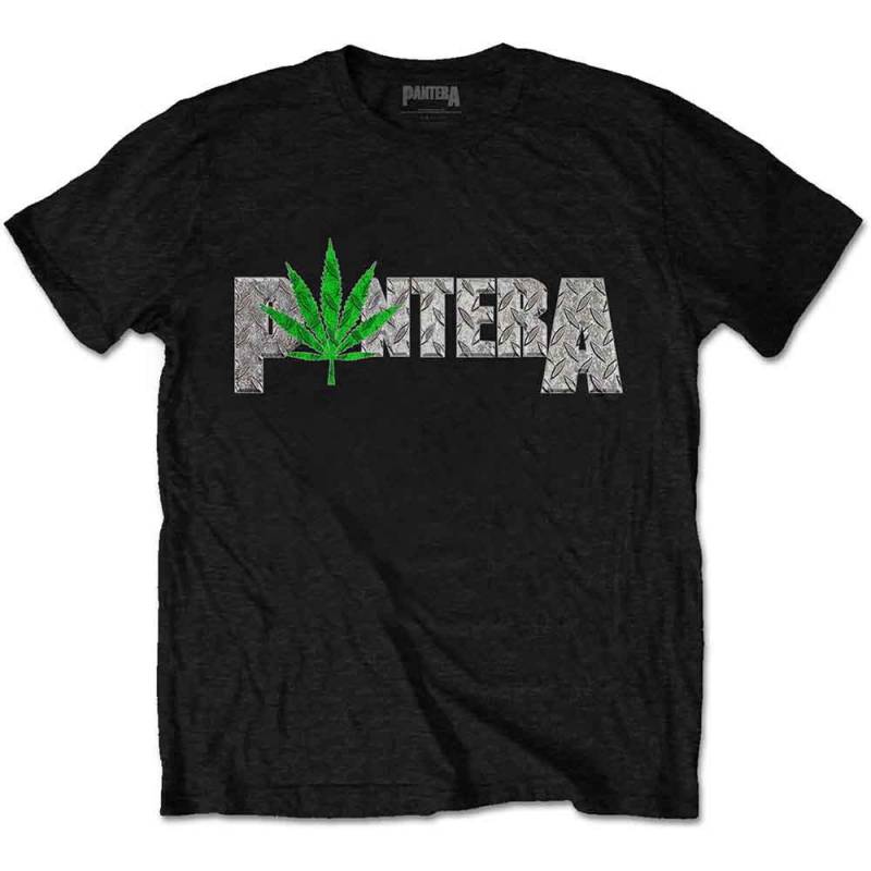 【予約商品】PANTERA バンドTシャツ ユニセックス: Weed 'n Steel (Black)