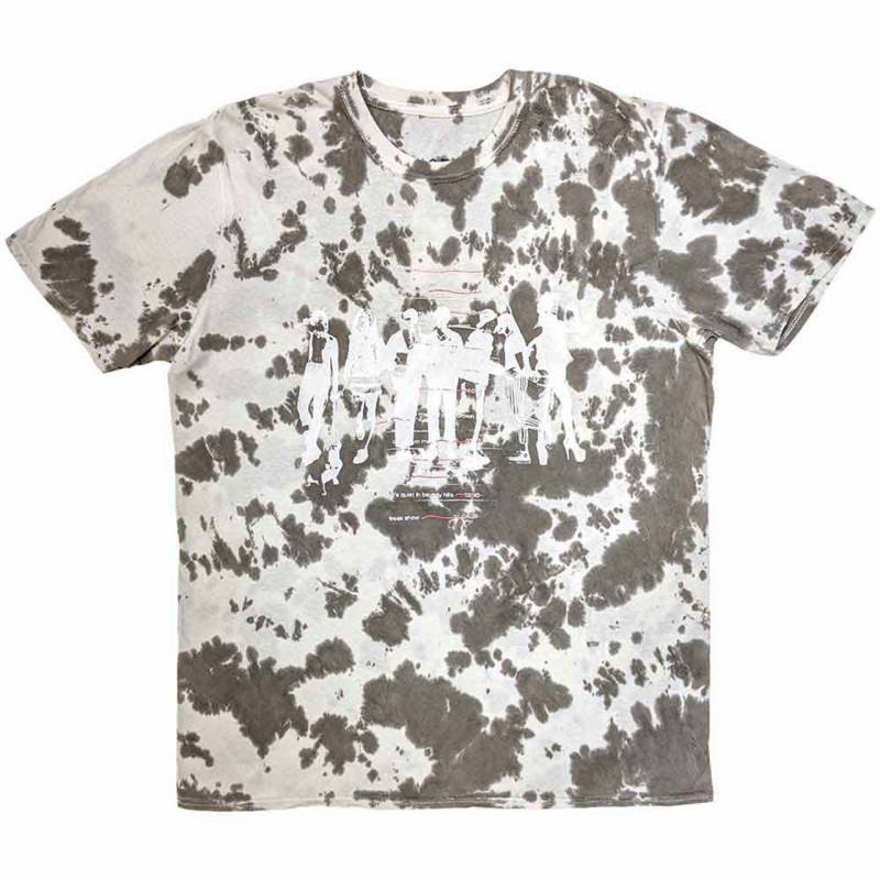 【予約商品】YUNGBLUD バンドTシャツ ユニセックス: Weird Tracklist (Grey) (Wash Collection)