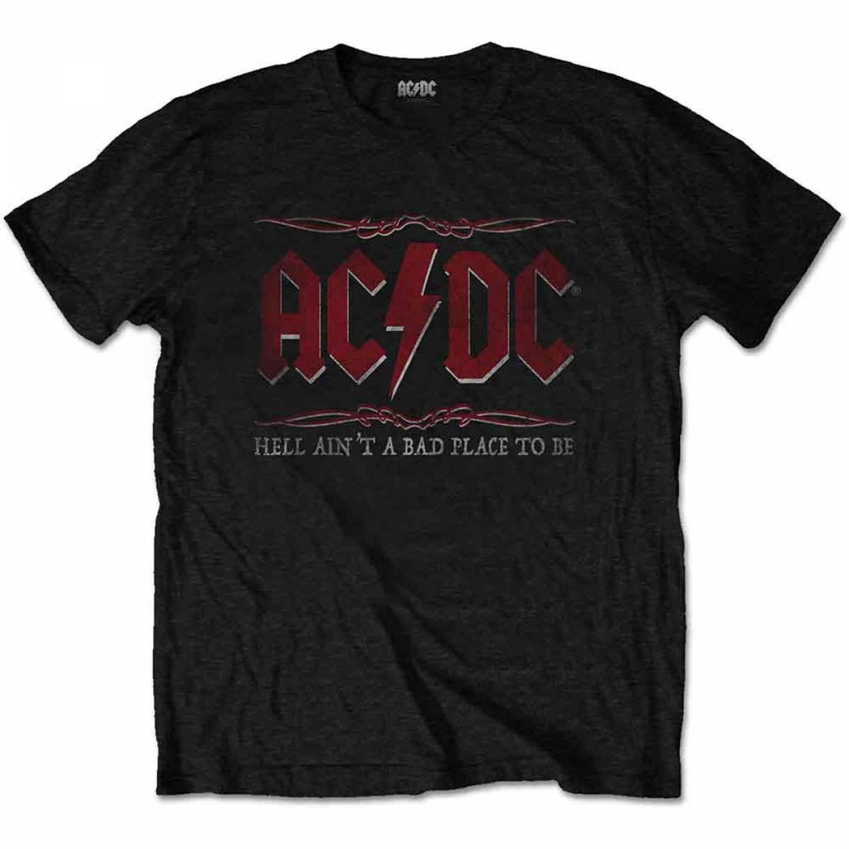 【予約商品】AC/DC ユニセックスTシャツ: Hell Ain't A Bad Place