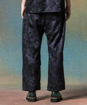 【予約商品】glamb(グラム)GB0225/P07 : Glitter Botanic Pants / グリッターボタニックパンツ - Purple