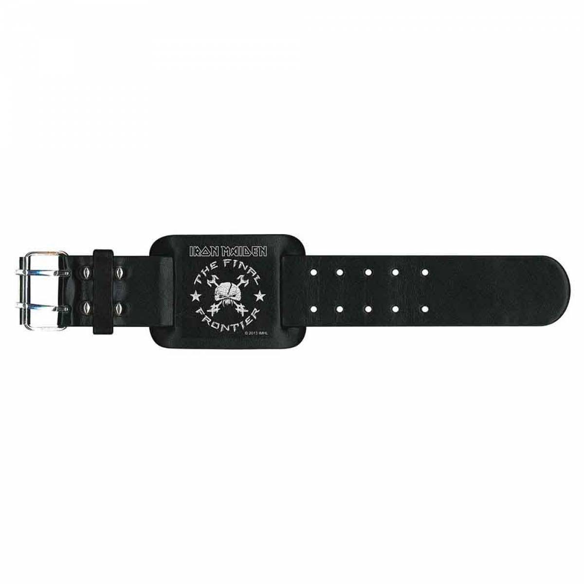【予約商品】IRON MAIDEN Leather Wrist Strap: The Final Frontier