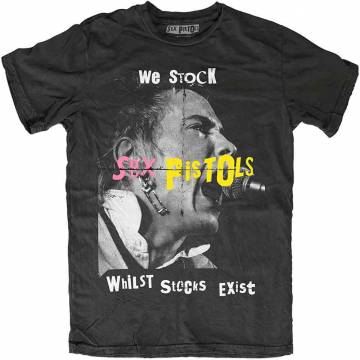 【予約商品】THE SEX PISTOLS バンドTシャツ ユニセックス: We Stock - BLACK