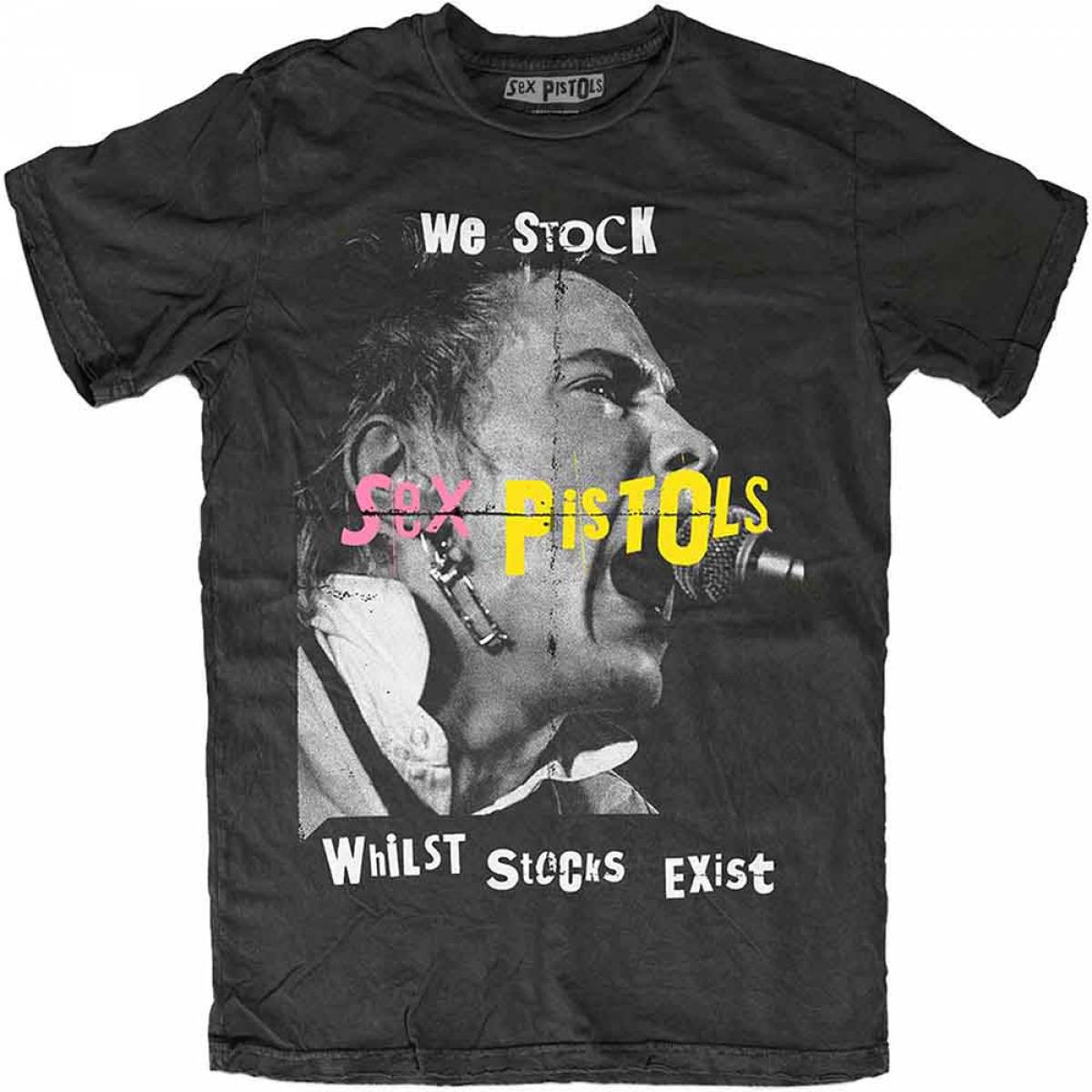 【予約商品】THE SEX PISTOLS バンドTシャツ ユニセックス: We Stock - BLACK
