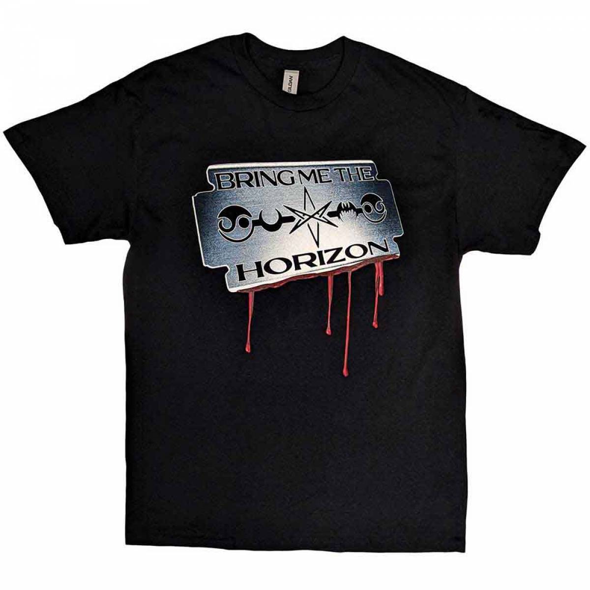 【予約商品】BRING ME THE HORIZON ユニセックスTシャツ: Razor Blade