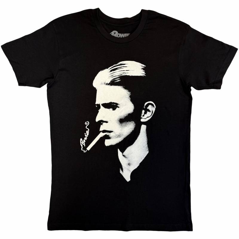 【予約商品】DAVID BOWIE バンドTシャツ ユニセックス: Smoke (Black)