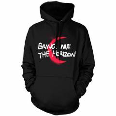 【予約商品】BRING ME THE HORIZON Unisex Pullover Hoodie: Lost (Black) (Back Print) - BLACK