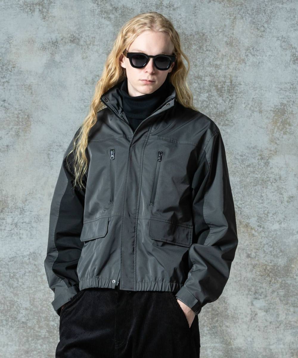 【予約商品】glamb(グラム)GB0325/JKT17 : Short Mountain Parka / ショートマウンテンパーカ - Gray