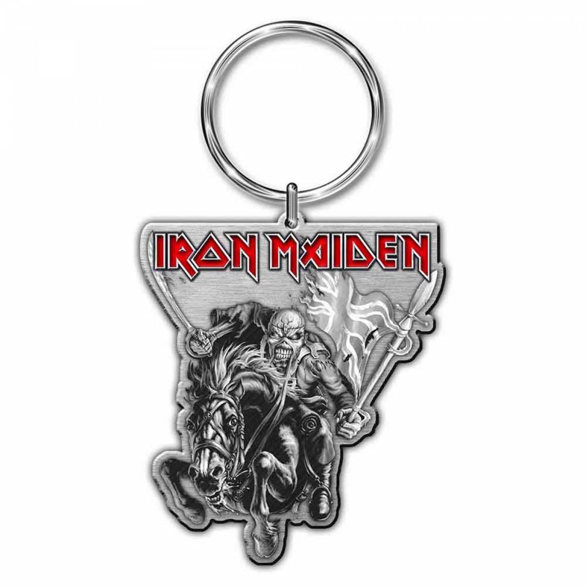 【予約商品】IRON MAIDEN Keychain: Maiden England (Enamel In-Fill)