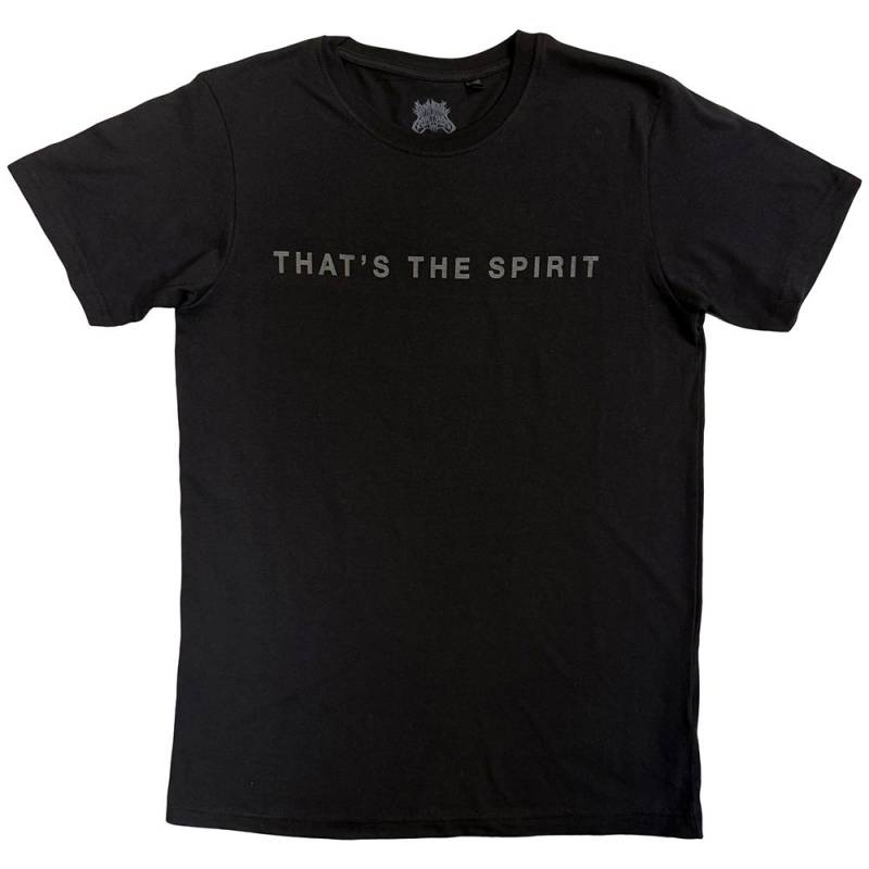 【予約商品】BRING ME THE HORIZON バンドTシャツ ユニセックス: That's the Spirit (Black) - BLACK