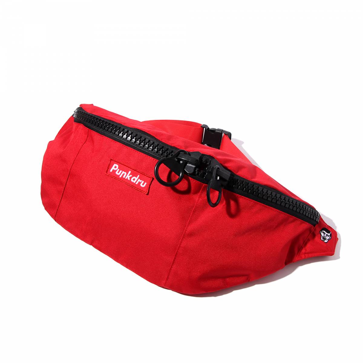 【予約商品】PUNK DRUNKERS でっけぇウエストBAG - RED