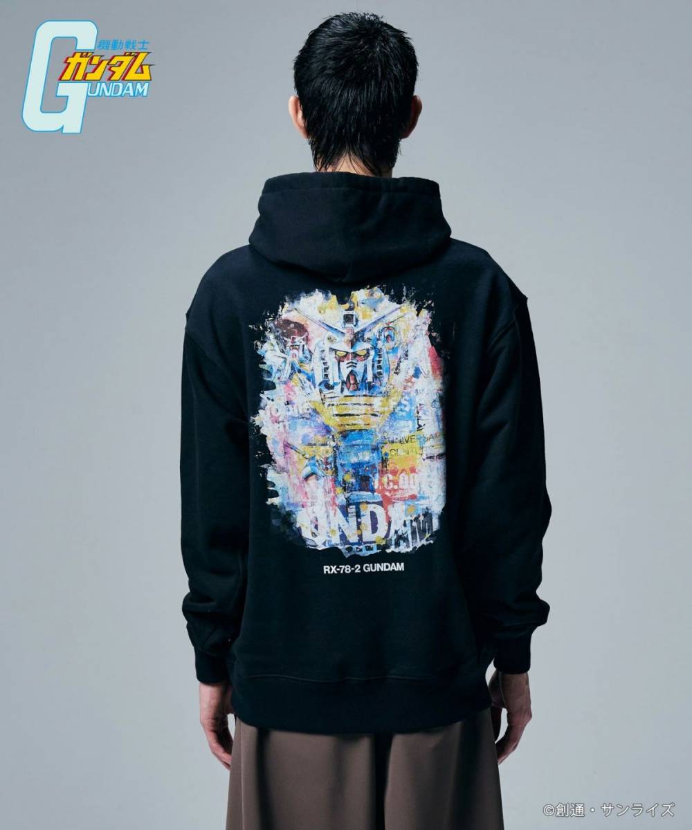 【予約商品】glamb(グラム) × STRICT-G GB0124/GD02 : RX-78-2 Gundam Hoodie Black
