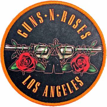 【予約商品】GUNS N' ROSES Printed Patch: Los Angeles Orange (Standard Size)