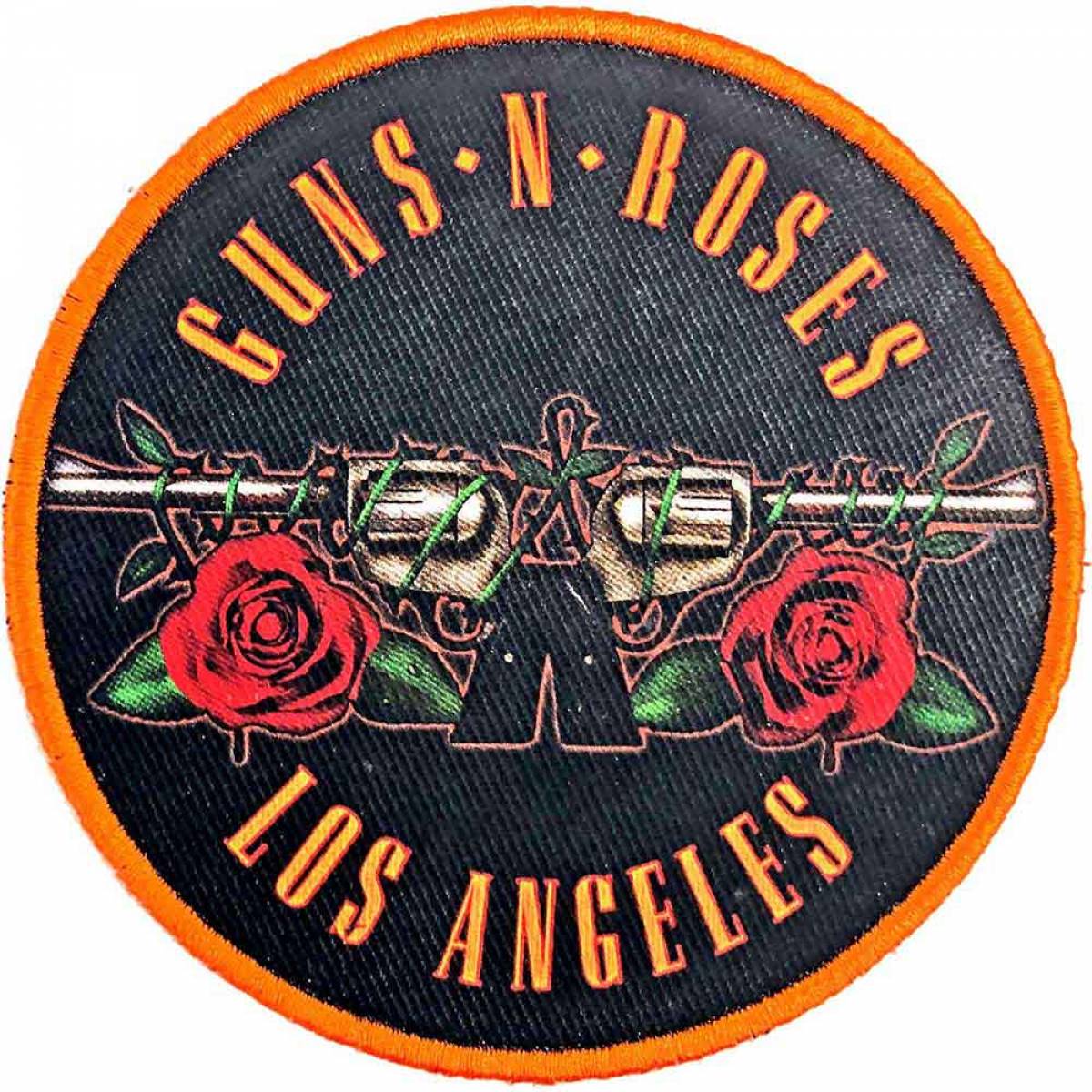 【予約商品】GUNS N' ROSES Printed Patch: Los Angeles Orange (Standard Size)