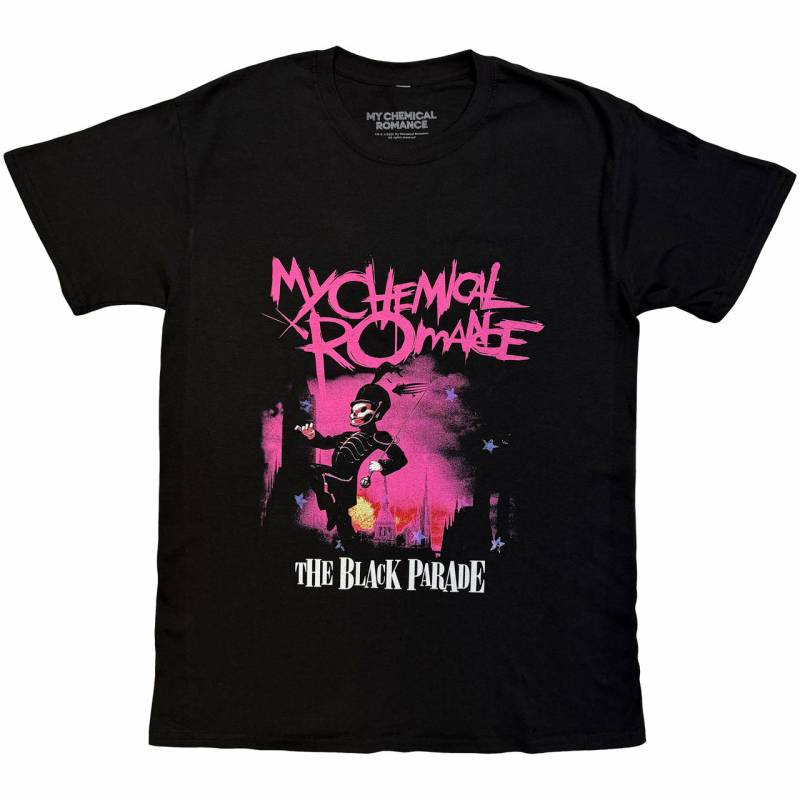 【予約商品】MY CHEMICAL ROMANCE バンドTシャツ ユニセックス: March (Black)