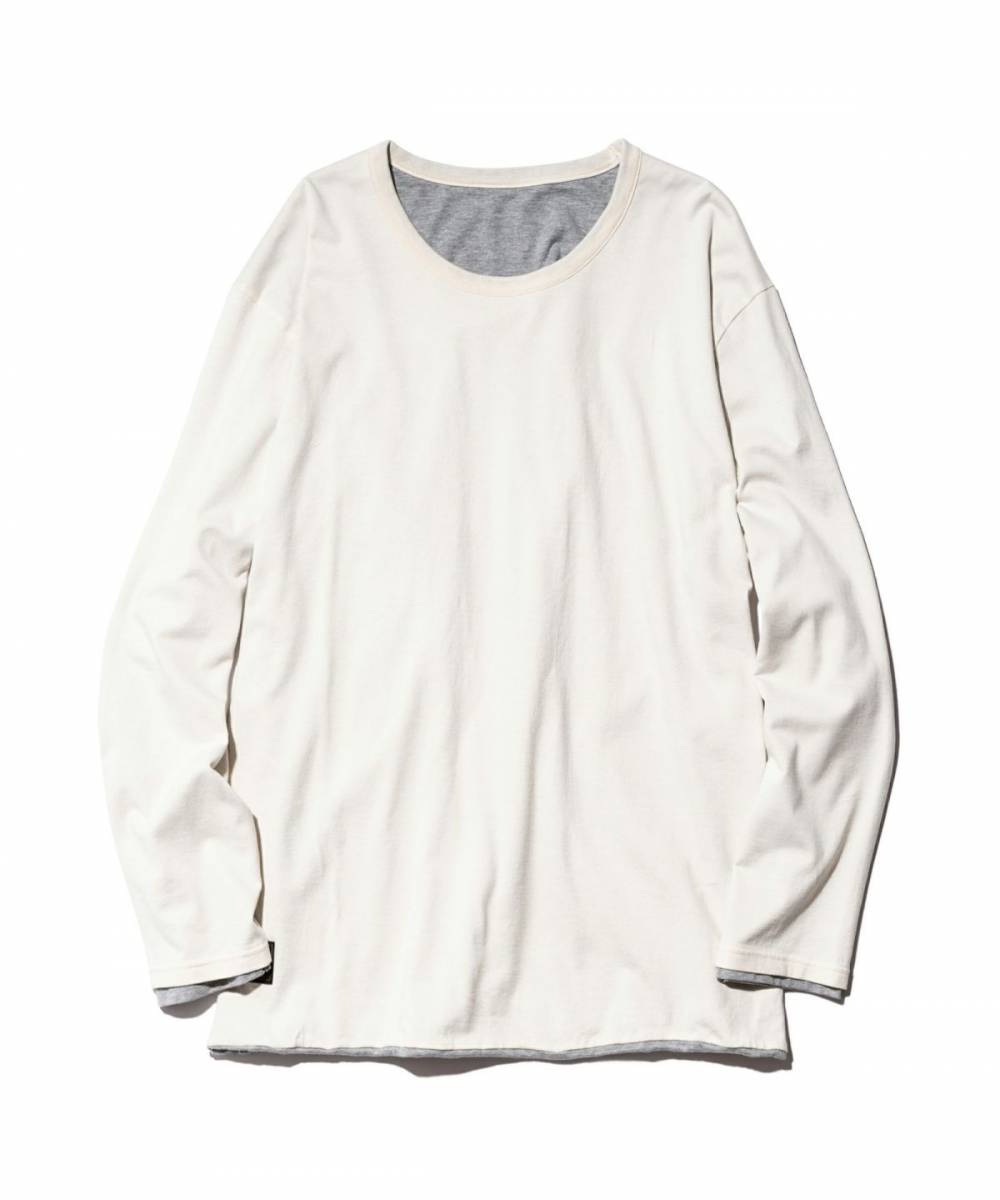 【予約商品】glamb (グラム) Reversible Long Sleeves CS - White