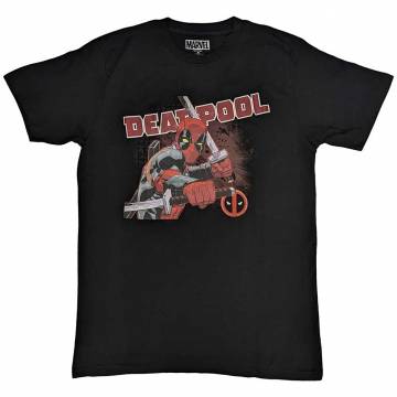【予約商品】Marvel Comics ユニセックスTシャツ: Deadpool Cover