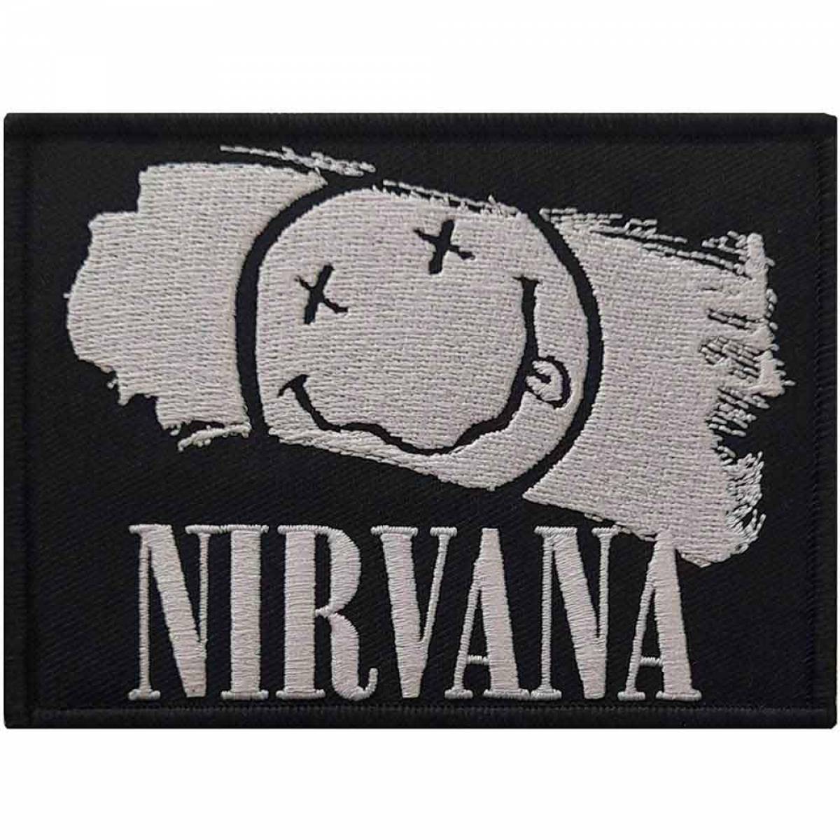 【予約商品】NIRVANA Standard Woven Patch: Happy Face Paint