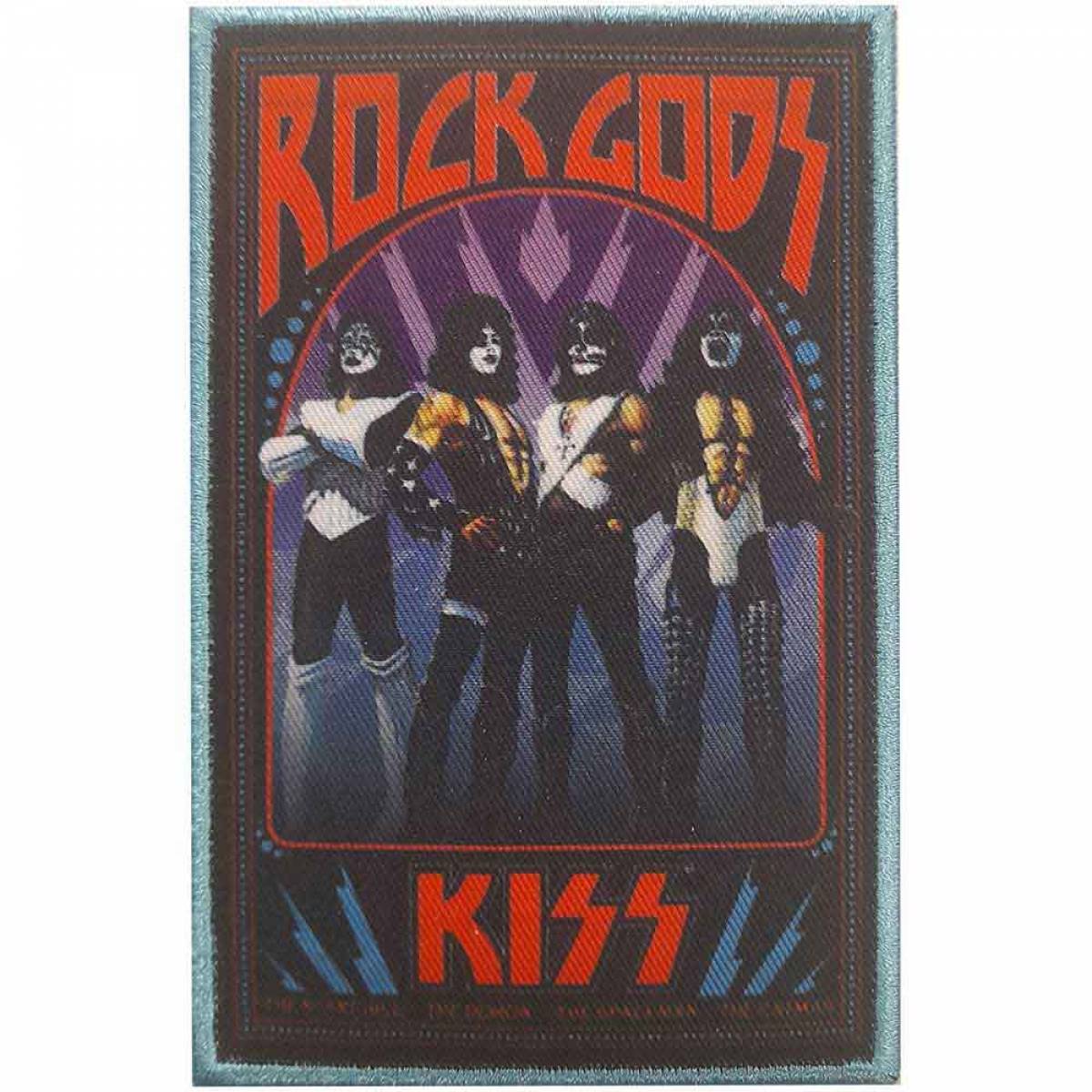 【予約商品】KISS Standard Printed Patch: Rock Gods