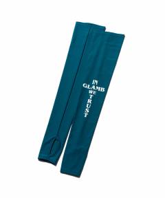 【予約商品】glamb(グラム) Slogan Arm Cover / スローガンアームカバー - Blue
