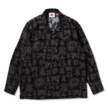【予約商品】PUNK DRUNKERS (パンクドランカーズ) Bug'sシャツ - BLACK