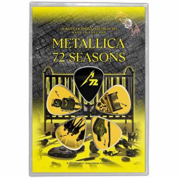 【予約商品】METALLICA Plectrum Pack: 72 Seasons