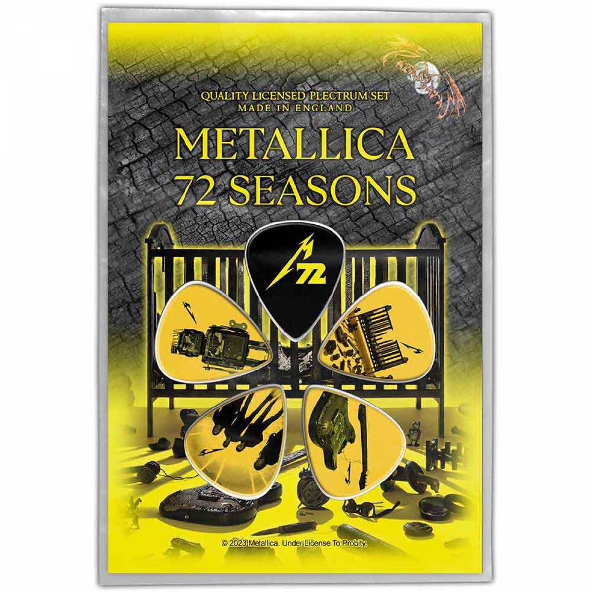 【予約商品】METALLICA Plectrum Pack: 72 Seasons