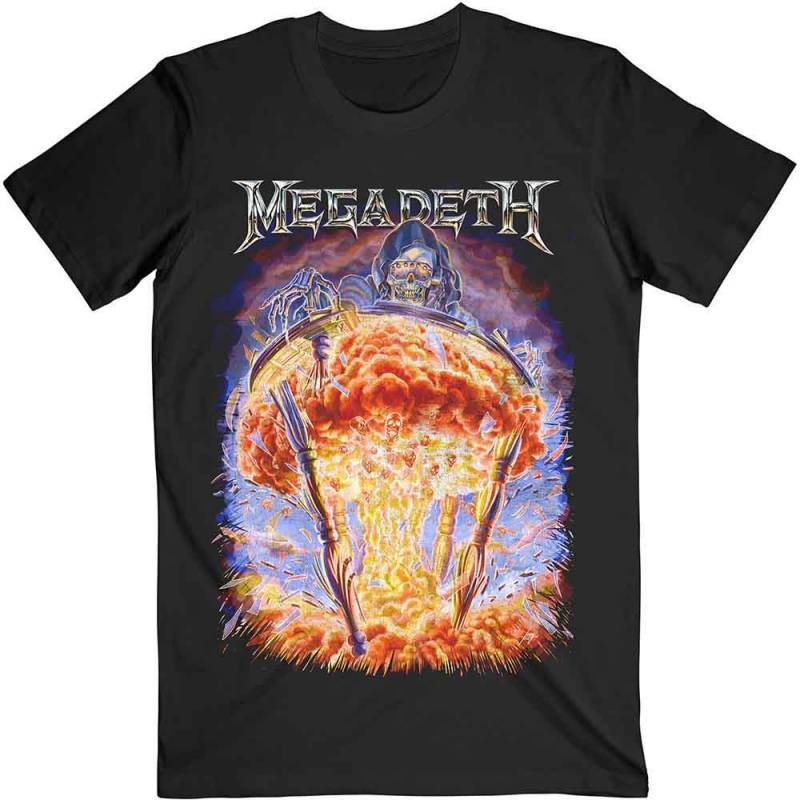 【予約商品】MEGADETH バンドTシャツ ユニセックス: Countdown to Extinction (Black)