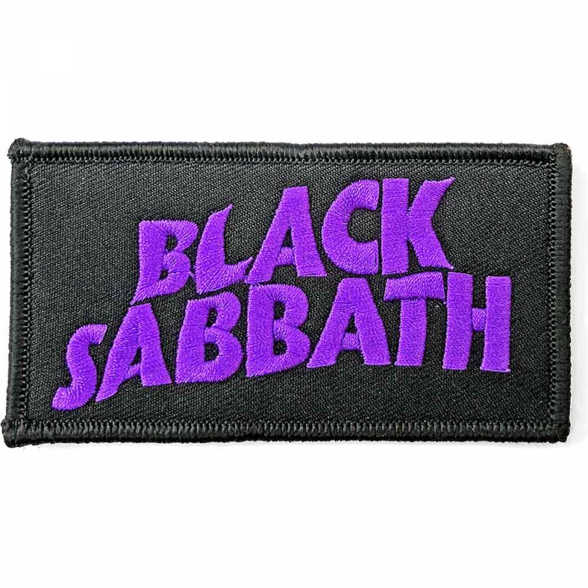 【予約商品】BLACK SABBATH Woven Patch: Wavy Logo (Standard)