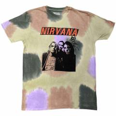 【予約商品】NIRVANA バンドTシャツ ユニセックス: Flipper (Multicolour) (Wash Collection)