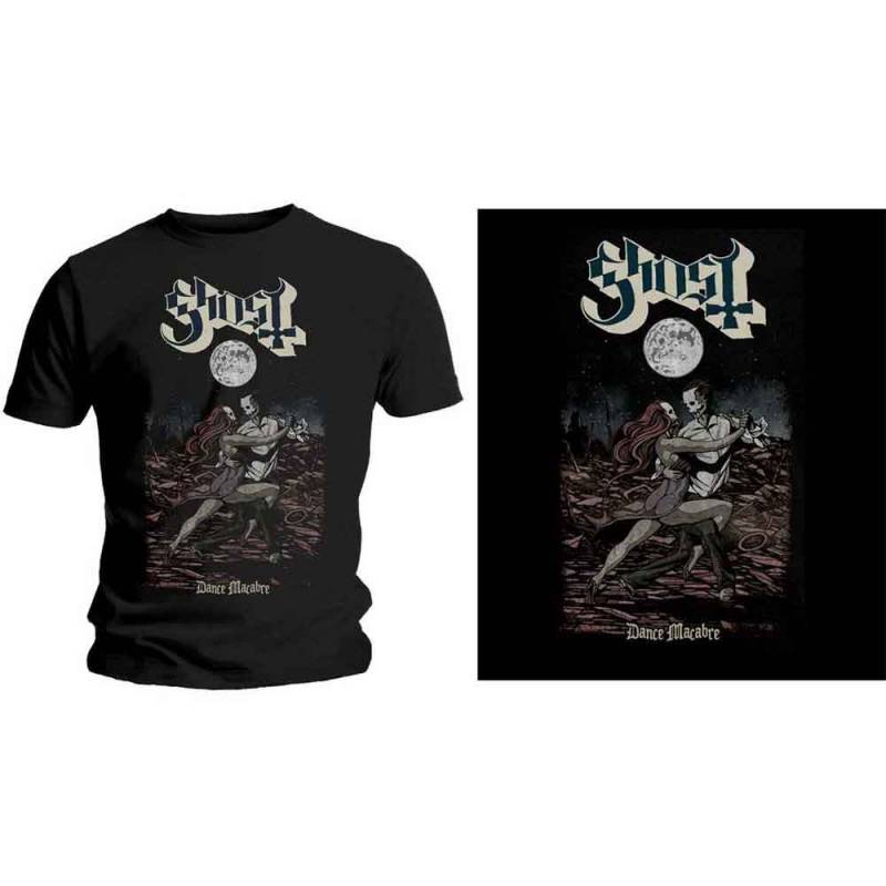 【予約商品】GHOST バンドTシャツ ユニセックス: Dance Macabre (Black)