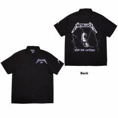 【予約商品】METALLICA Unisex Casual Shirt: Ride The Lightning (Back & Sleeve Print)